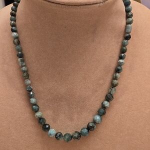 Jay King Sterling Silver Han River Rock Bead 18-1/4" Necklace